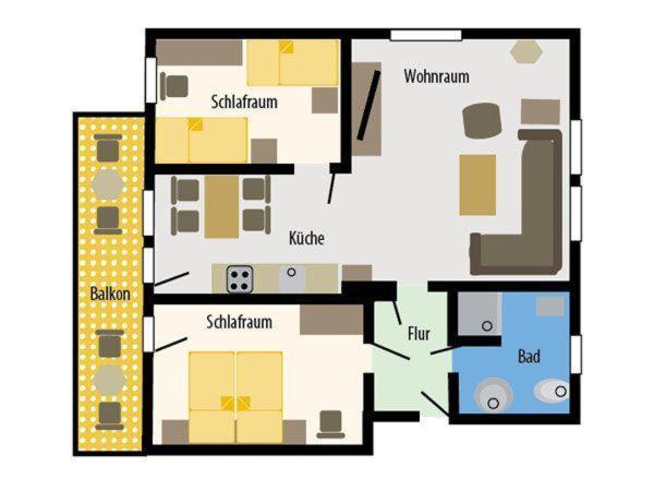 Haus-Karin-Ferienwohnung-2 บือซุม ภายนอก รูปภาพ